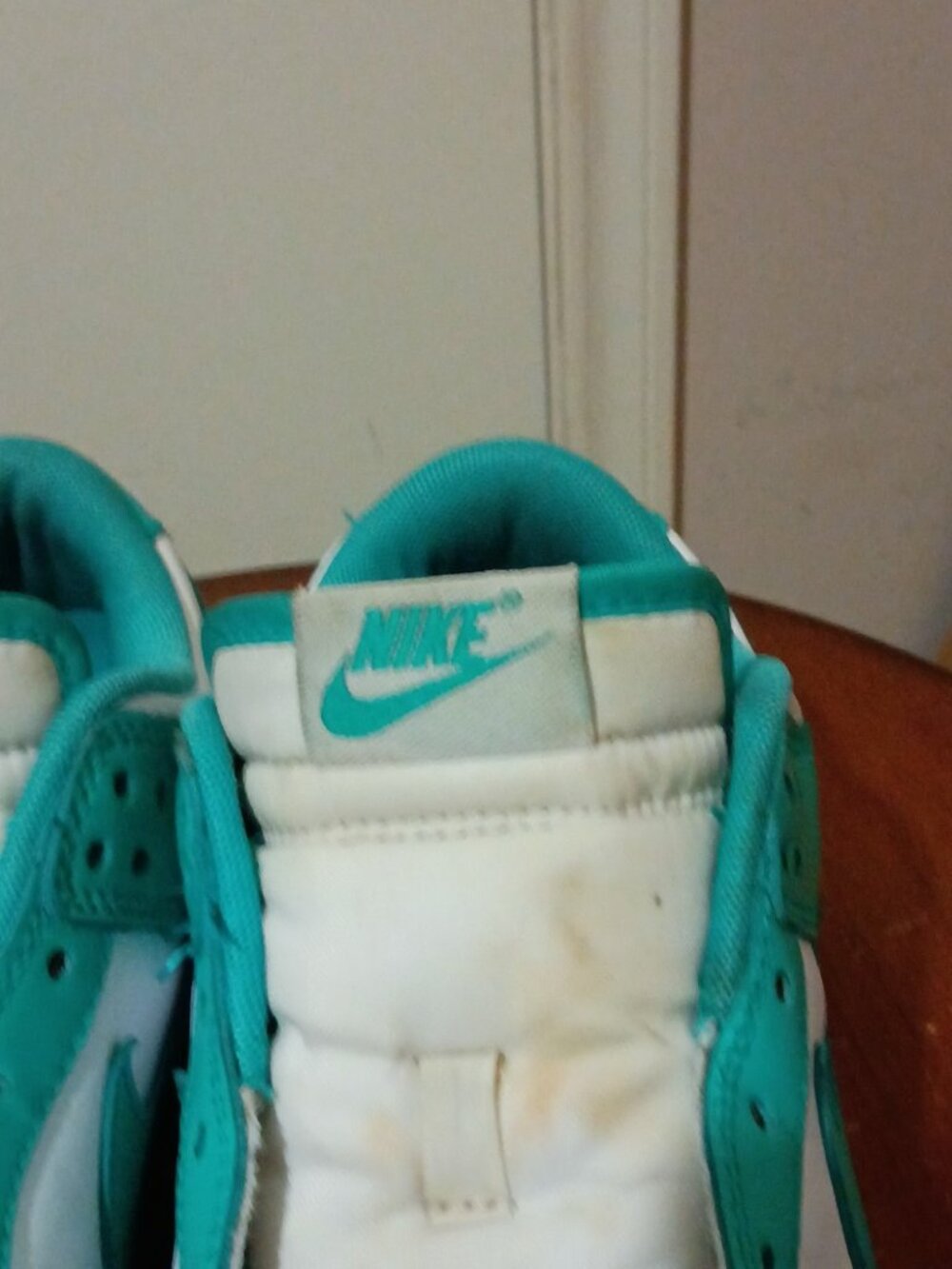 Nike Mens Dunk Low Clear Jade DV0833-101 Retro Casual Shoes Sneakers Size 9 - Picture 6 of 13